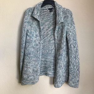 Anthropologie Chunky Knit Wool Blend Cardigan